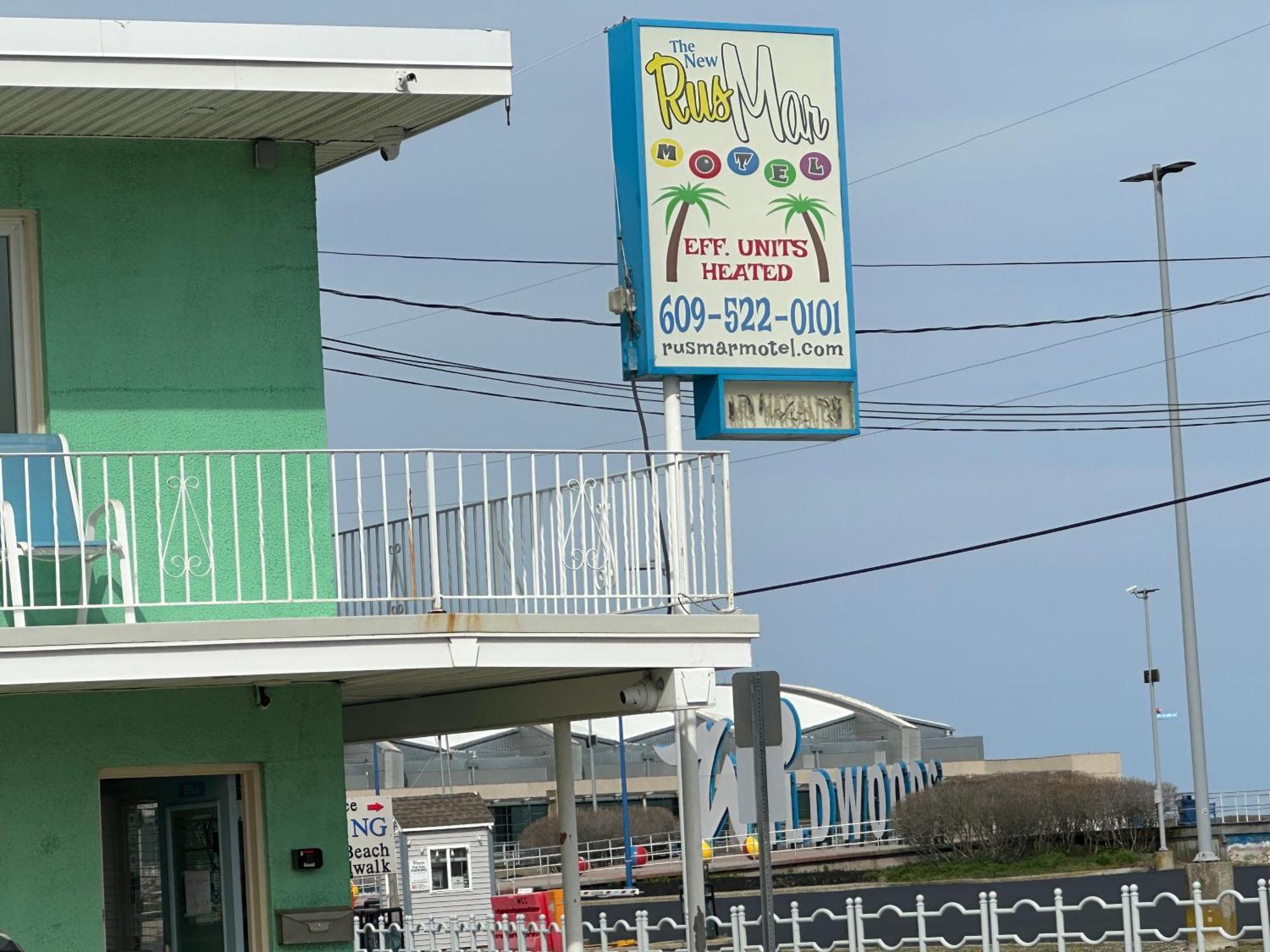Rus Mar Motel Wildwood Beach & Boardwalk 외부 사진