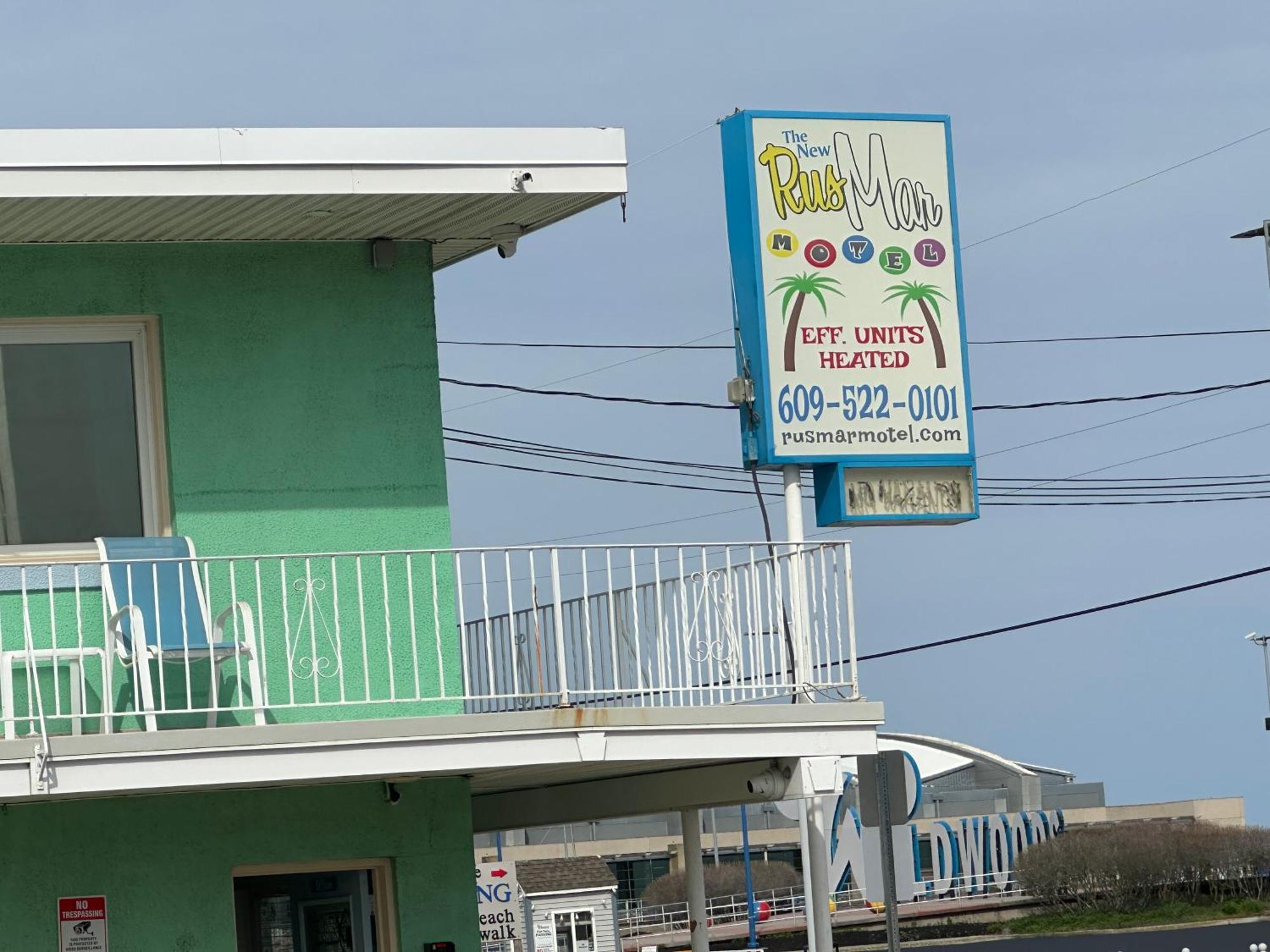 Rus Mar Motel Wildwood Beach & Boardwalk 외부 사진